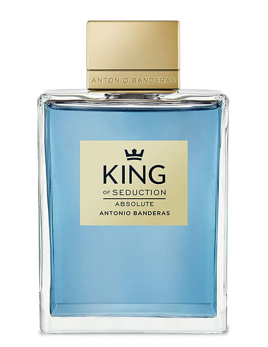 Antonio Banderas King of Seduction Absolute Eau de Toilette 200ml Spray - Peacock Bazaar