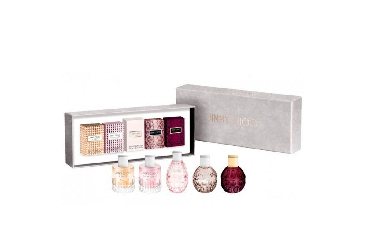 Jimmy Choo For Her Mini Gift Set 4.5ml - 5 Pieces - Peacock Bazaar