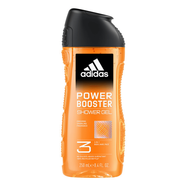 Adidas Power Booster Shower Gel 250ml - Peacock Bazaar