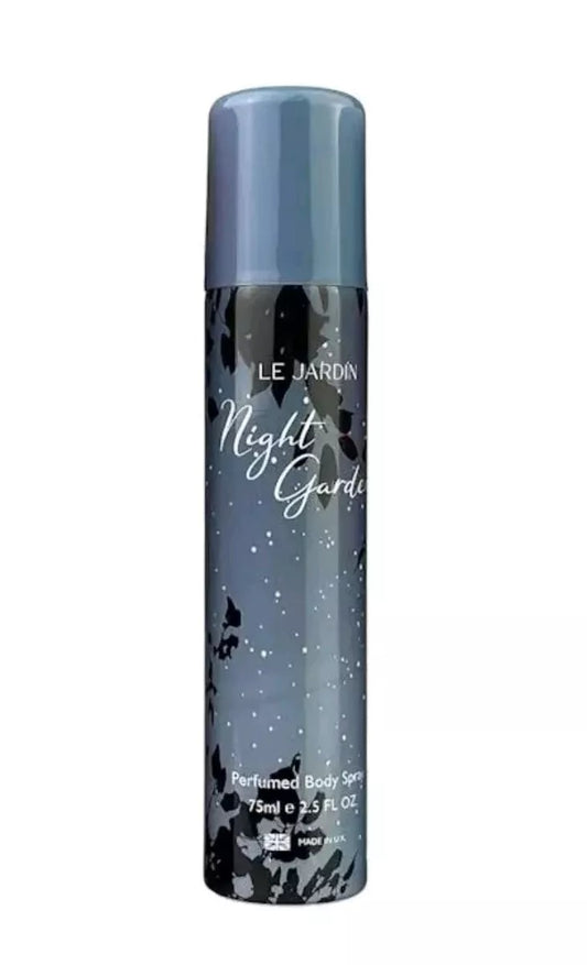 Dana Le Jardin Night Garden Body Spray 75ml - Peacock Bazaar