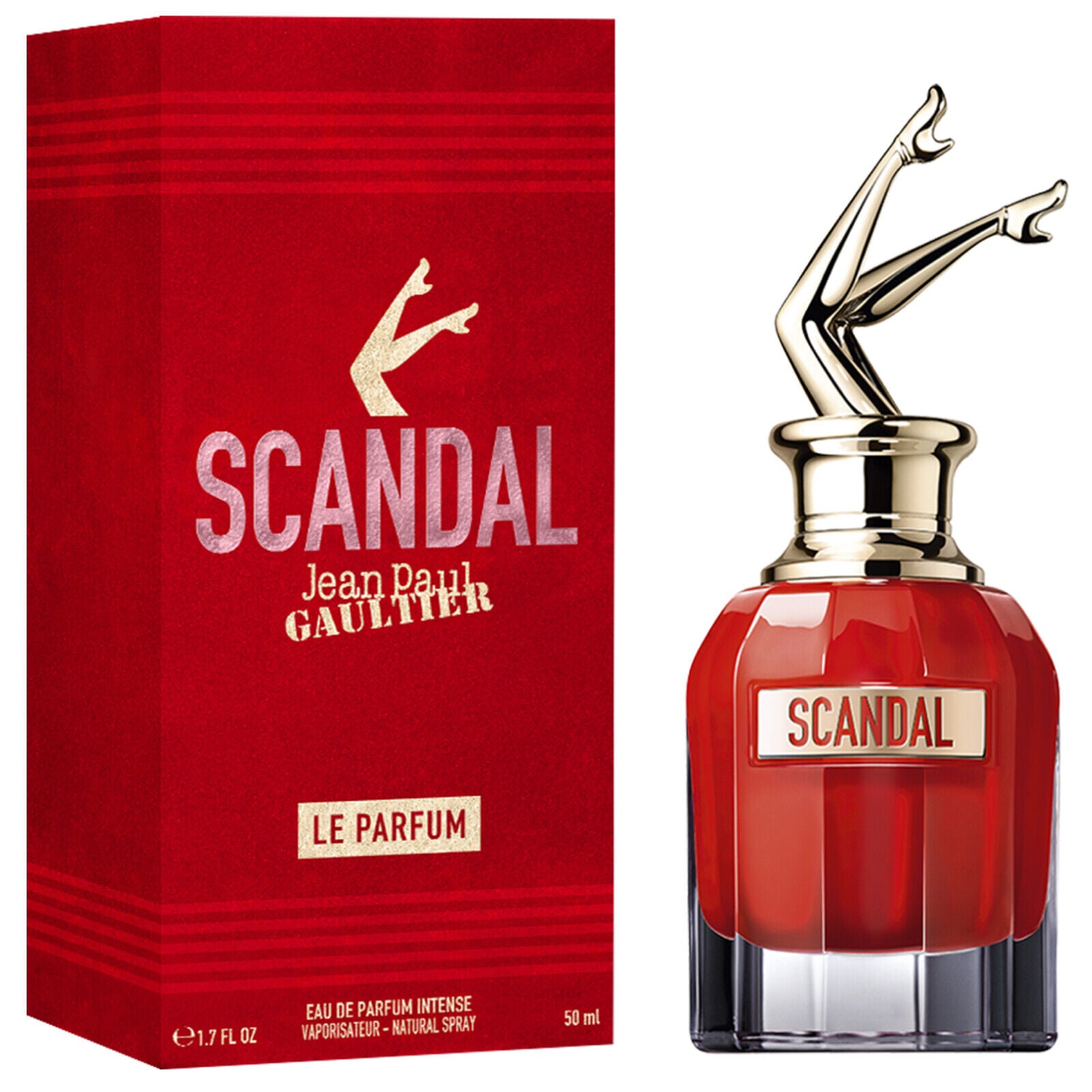 Jean Paul Gaultier Scandal Le Parfum Eau de Parfum 80ml, 50ml, & 30ml Spray - Peacock Bazaar