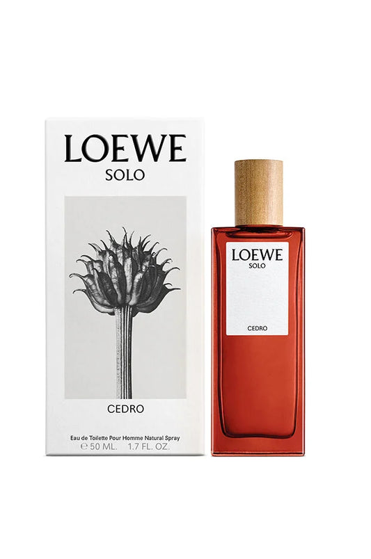 Loewe Solo Loewe Cedro Eau de Toilette 100ml, 75ml, & 50ml Spray - Peacock Bazaar