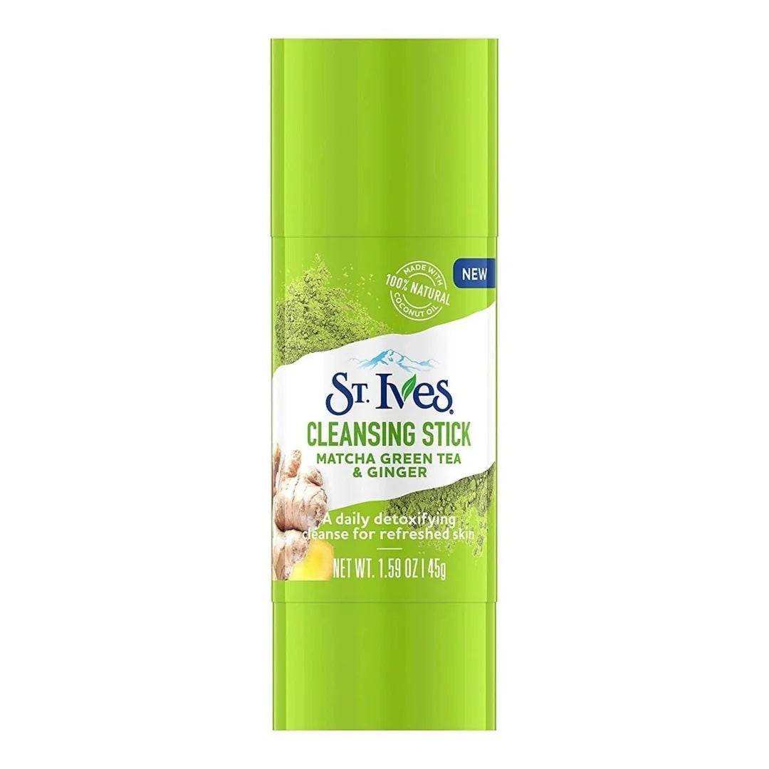 St. Ives Matcha Green Tea & Ginger Cleansing Stick 45g - Peacock Bazaar