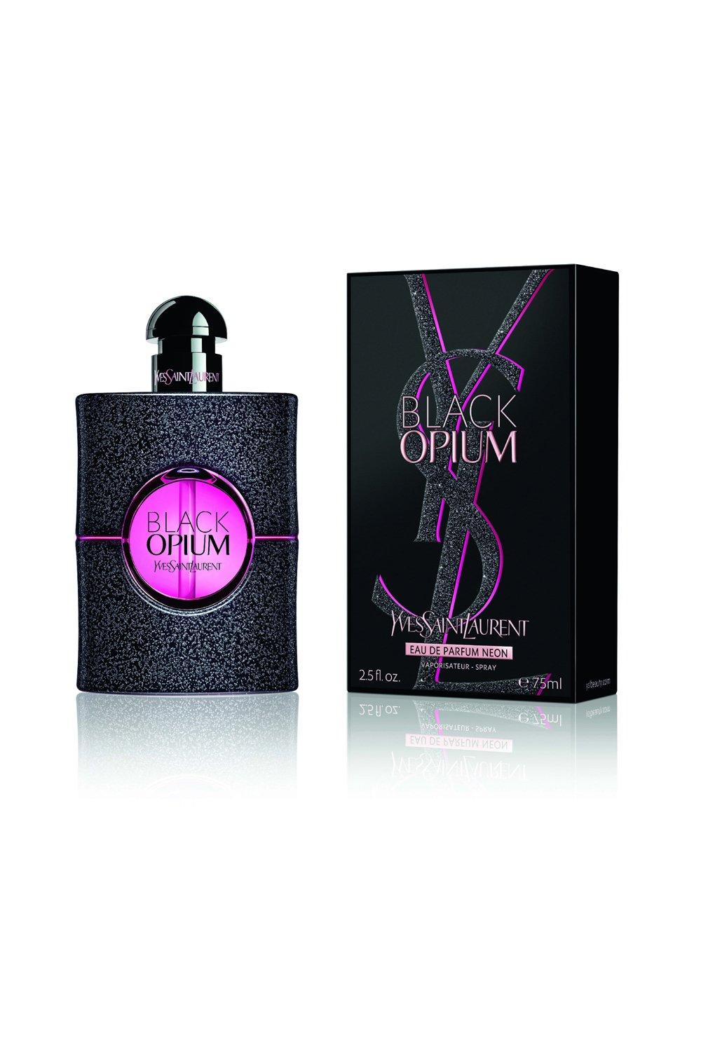 YVES SAINT LAURENT Black Opium Neon Eau de Parfum 75ml, 30ml & 10ml - Peacock Bazaar