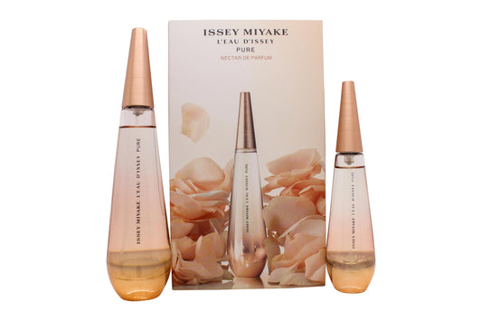 Issey Miyake L'Eau d'Issey Pure Nectar Gift Set 90ml EDP - 30ml EDP - Peacock Bazaar