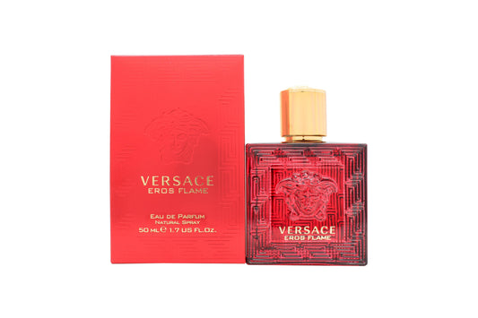 Versace Eros Flame Eau de Toilette 50ml Spray - Peacock Bazaar