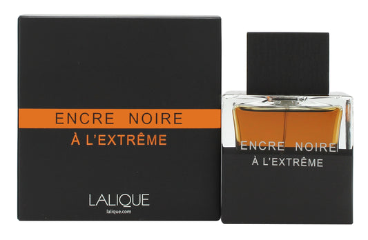 Lalique Encre Noire A L`Extreme Eau de Parfum 100ml spray - Peacock Bazaar