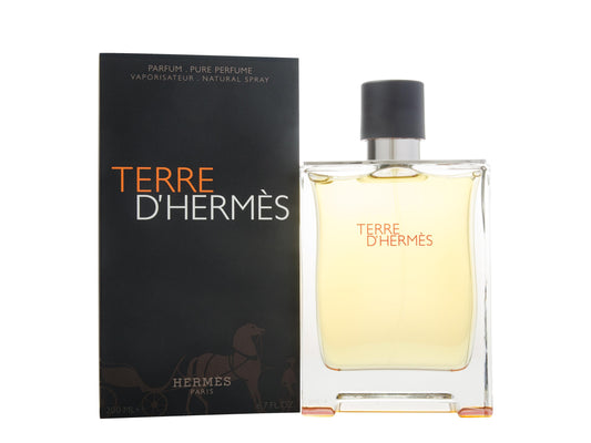 Hermès Terre d'Hermès Pure Perfume 200ml, & 75ml Spray - Peacock Bazaar