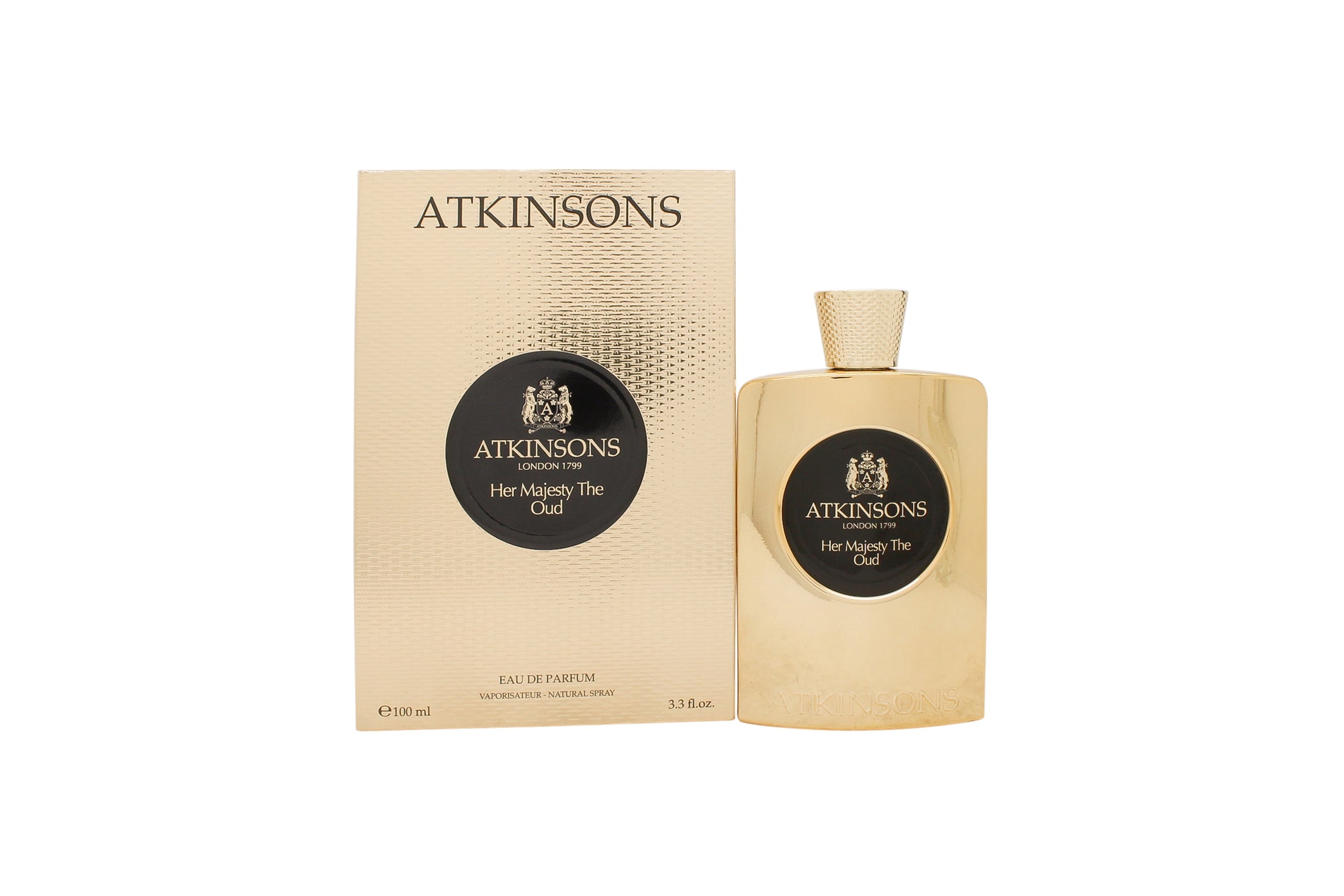 Atkinsons Her Majesty The Oud Eau de Parfum 100ml Spray - Peacock Bazaar