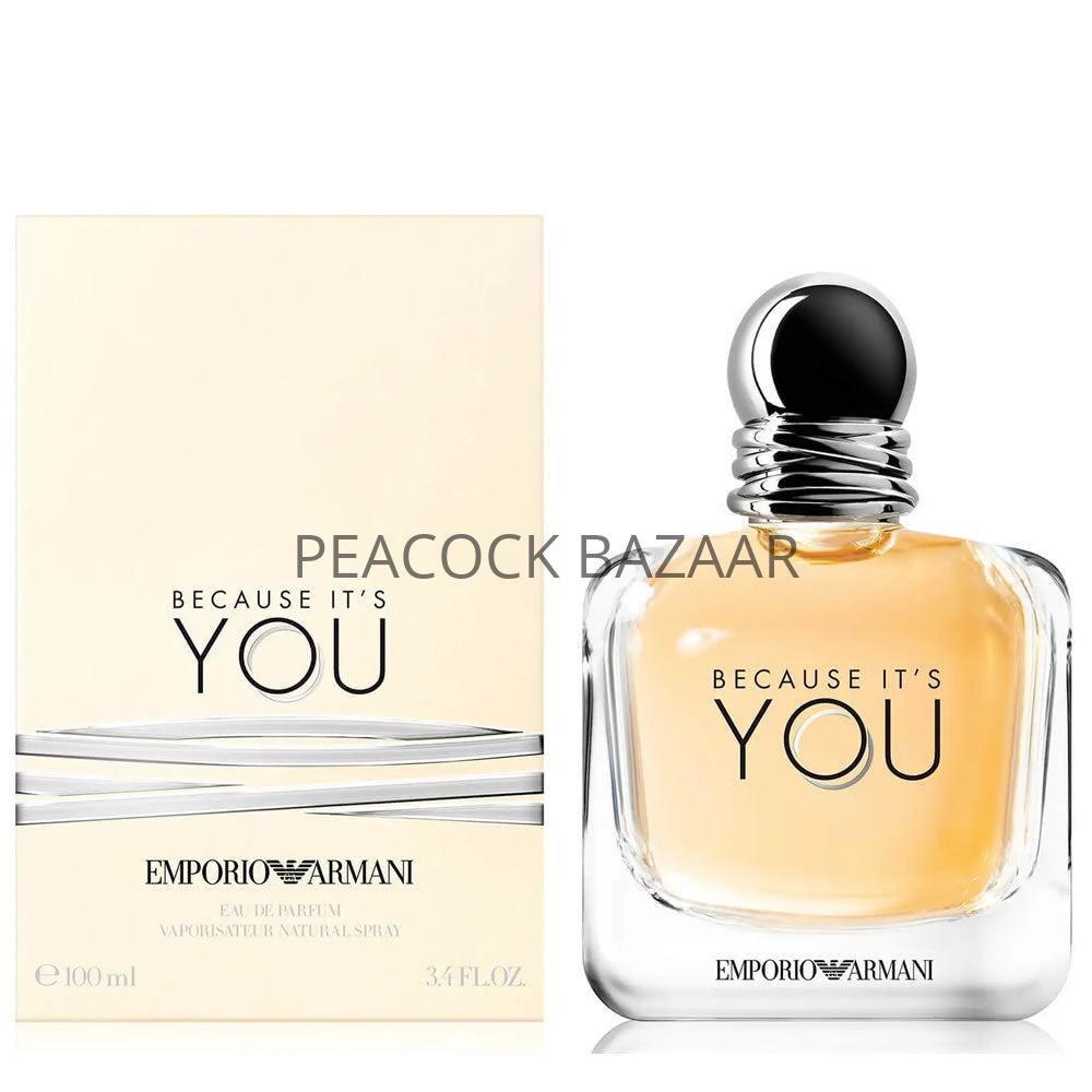 Giorgio Armani Because It's You EDP 50ml & 30ml - Peacock Bazaar