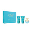 Versace Pour Femme Dylan Turquoise Gift Set 50ml EDT - 50ml Bath & Shower Gel - 50ml Body Lotion - Peacock Bazaar