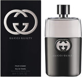 Gucci Guilty Pour Homme Eau de Toilette 150ml, 90ml, 50ml & 30ml Spray - Peacock Bazaar