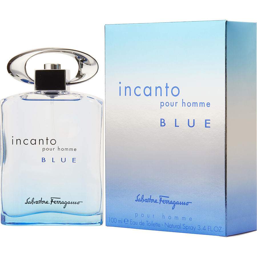 Salvatore Ferragamo Incanto Pour Homme Blue Eau de Toilette 100ml Spray - Peacock Bazaar