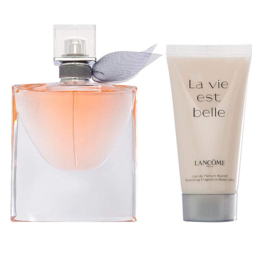 Lancôme La Vie Est Belle Gift Set 30ml EDP - 50ml Body Lotion - Peacock Bazaar