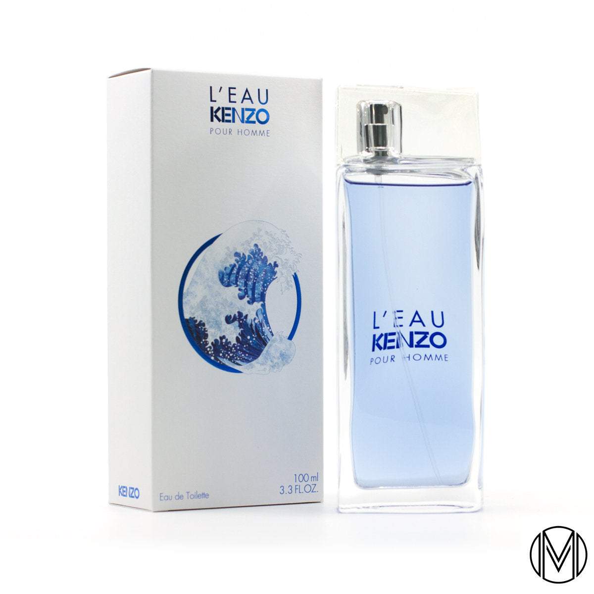 Kenzo L'Eau par Kenzo pour Homme 100ml & 30ml EDT - Peacock Bazaar