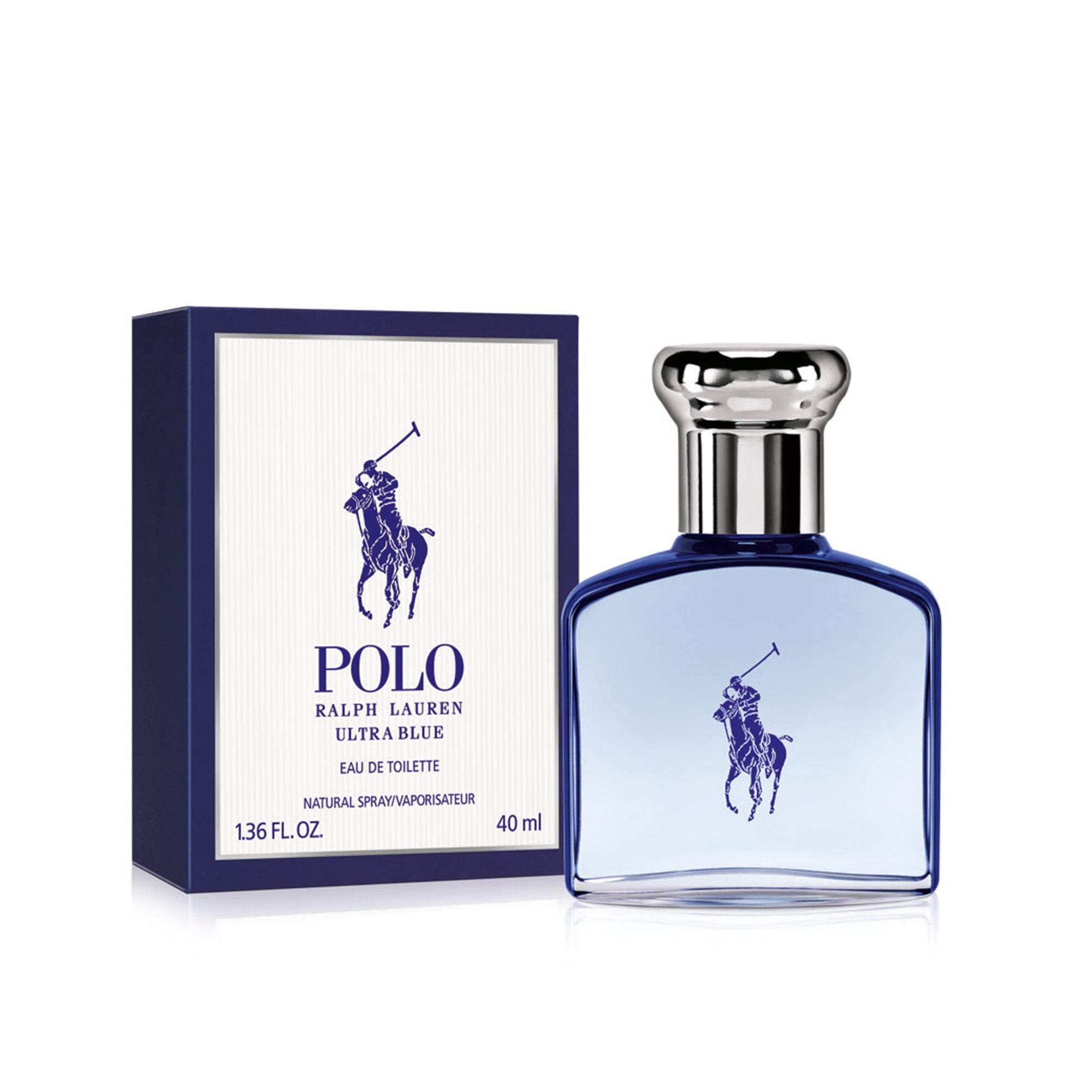 Ralph Lauren Polo Ultra Blue Eau De Toilette 75ml & 40ml Spray - Peacock Bazaar