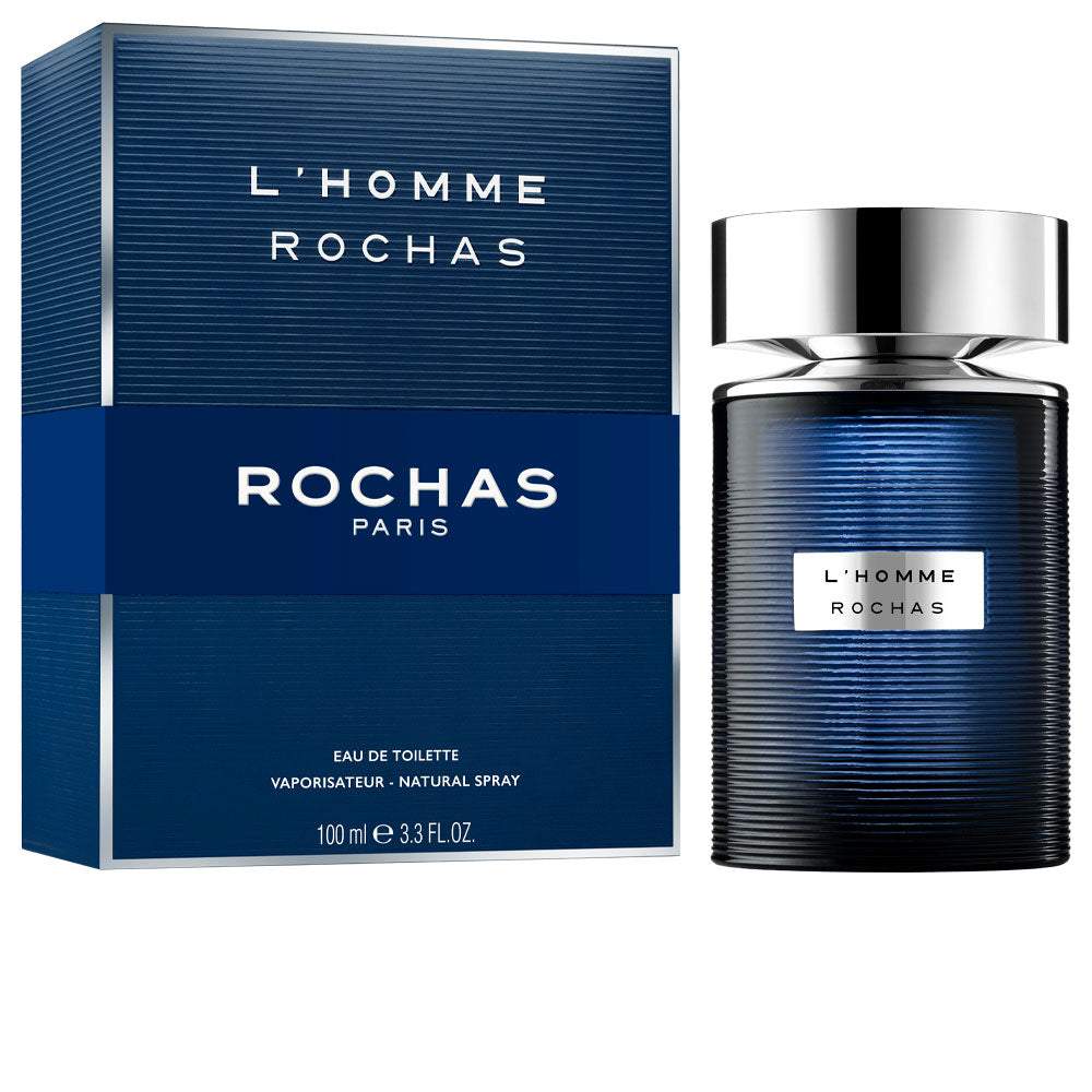 Rochas L'Homme Rochas Eau de Toilette 100ml, 60ml, 40ml Spray - Peacock Bazaar