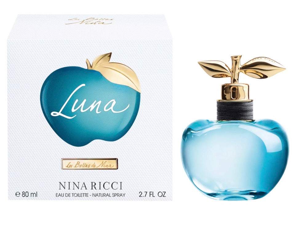 Nina Ricci Luna Eau de Toilette 80ml, & 50ml Spray - Peacock Bazaar