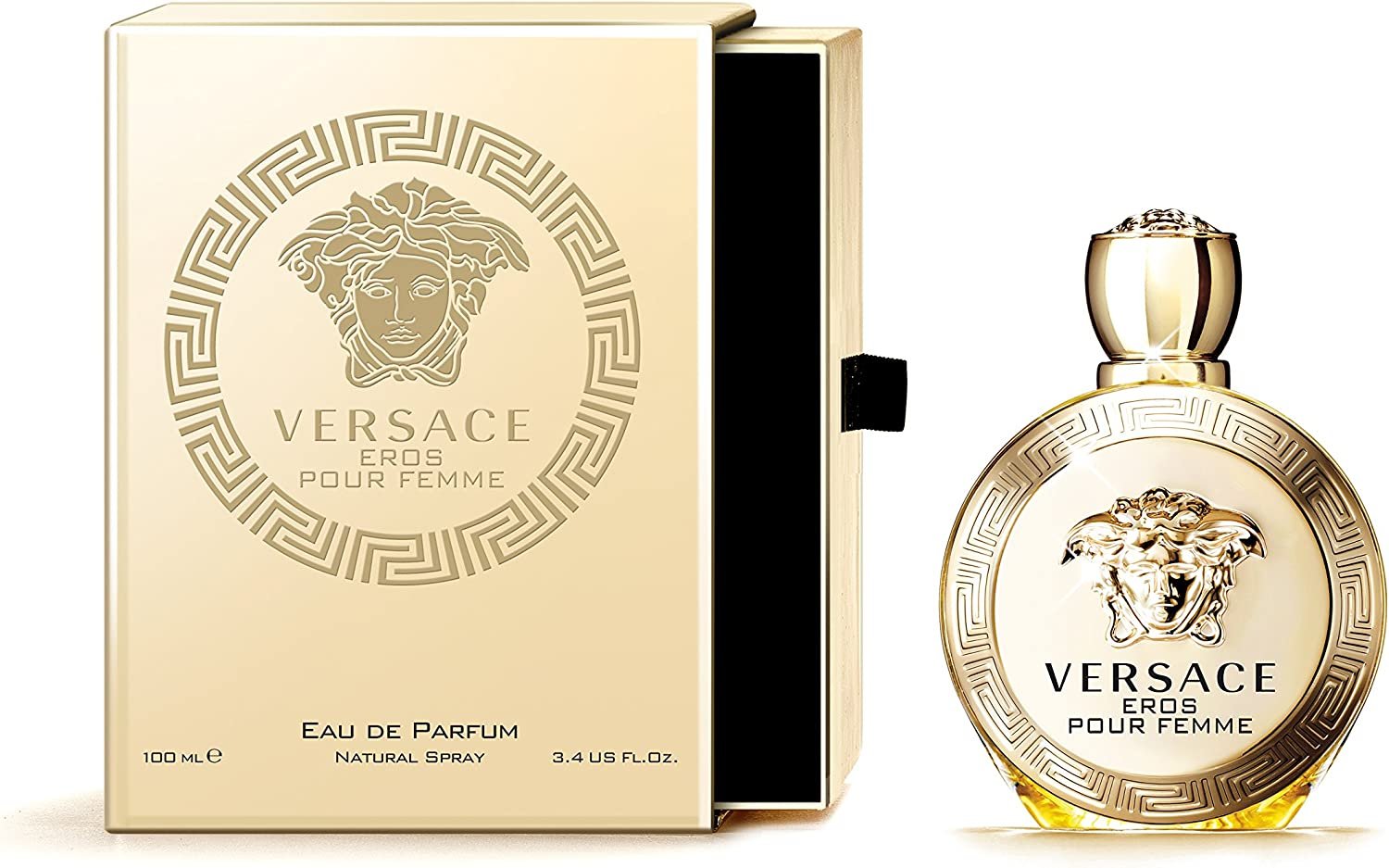 VERSACE Eros Pour Femme EDP 100ml & 50ml - Peacock Bazaar