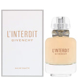 Givenchy L'Interdit Eau de Toilette 80ml, 50ml & 35ml - Peacock Bazaar