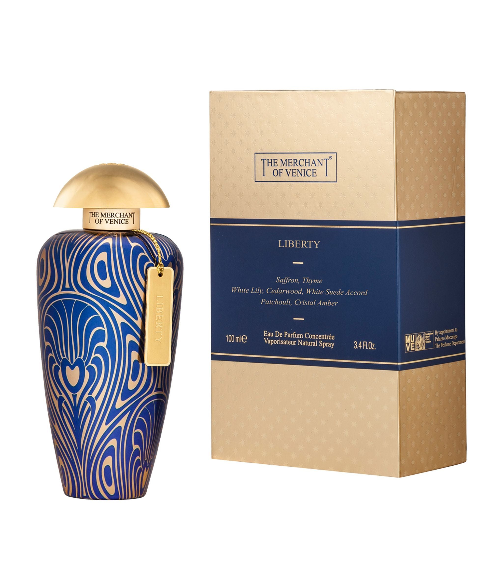 The Merchant of Venice Liberty Eau de Parfum 100ml Spray - Peacock Bazaar